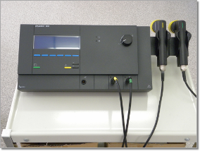 札幌市西区発寒の進藤整骨院の治療器：超音波